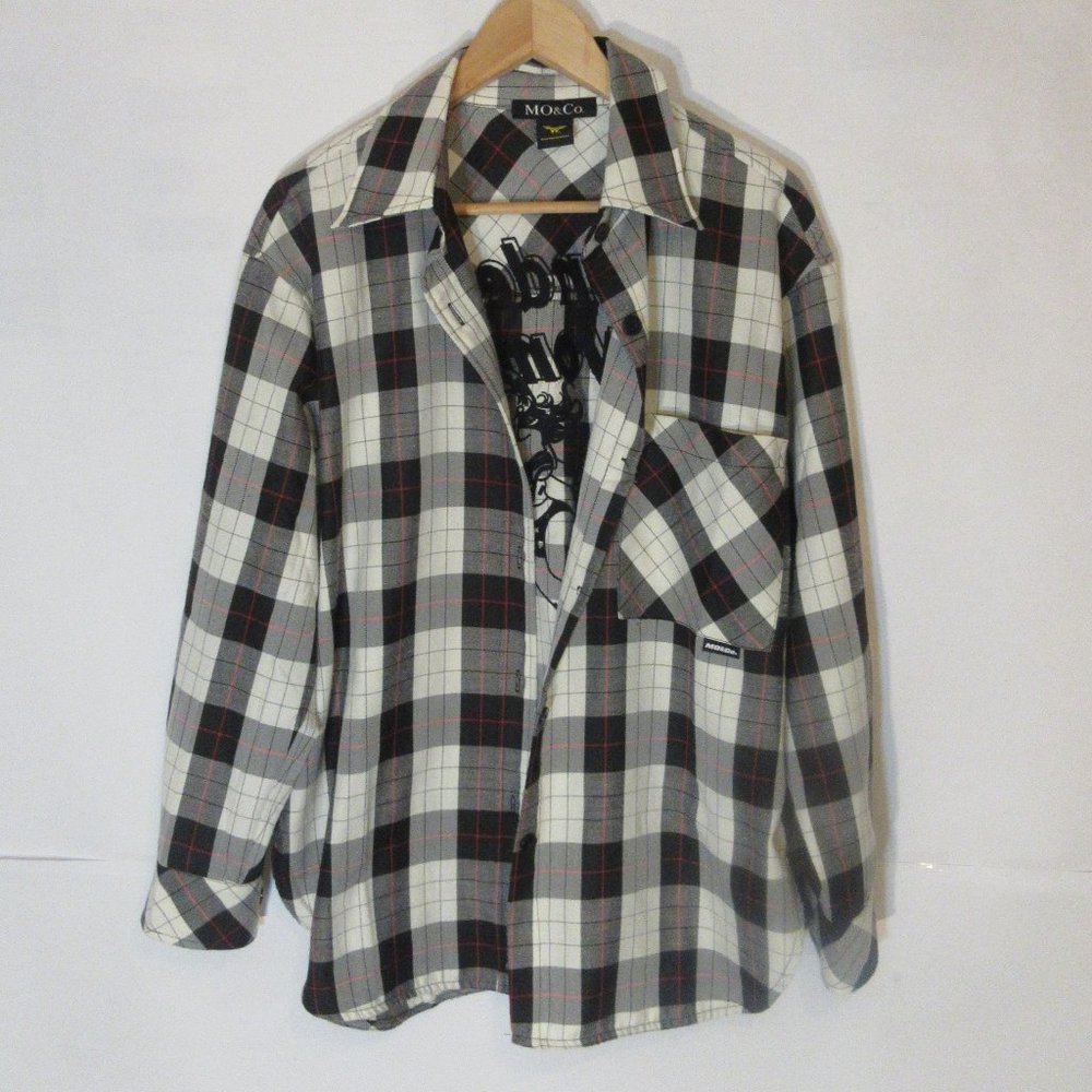 Mo&Co  Wonder Women Embraided Blouse  Black White  Medium